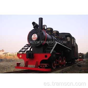 Trenes de pista de motor locomotora antigua